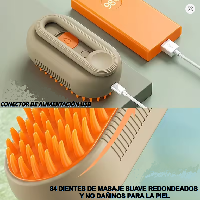 CEPILLO VAPORIZADOR PARA MASCOTA