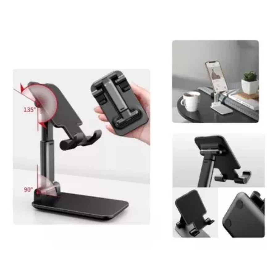 Soporte Plegable Ajustable para Celular y Tablet