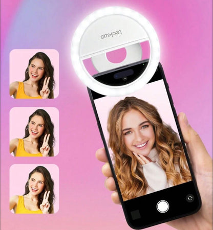 Aro de Luz Selfie Recargable
